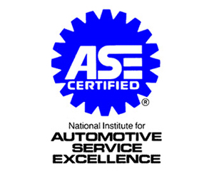 Certified by the National Institute for Automotive Service Excellence